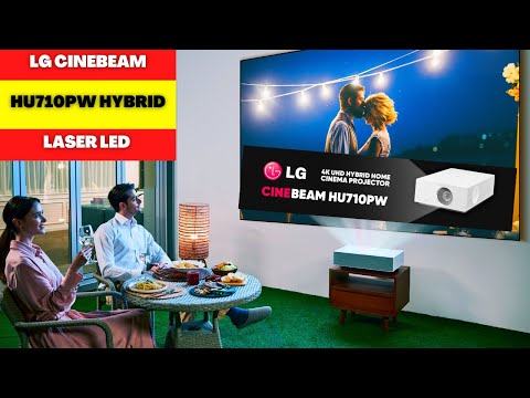 LG CINEBEAM HU710PW HYBRID LASER LED PROJECTOR REVIEW [2023] IS LG CINEBEAM HU810PW NATIVE 4K?