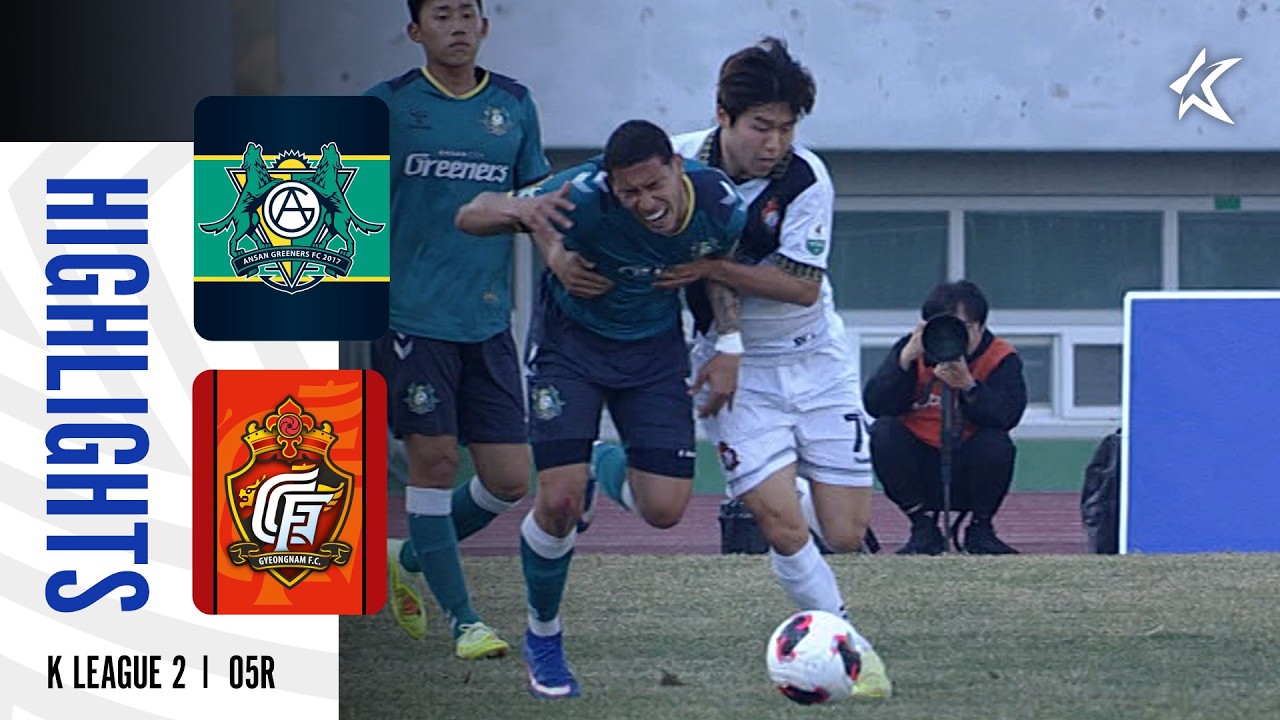 Ansan Greeners vs Gyeongnam Highlights
