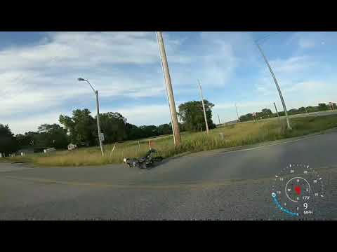 Stunt combo ending in CRASH!!