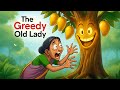The Greedy Old Lady And The Golden Mango Tree Moral Story MiniMinds