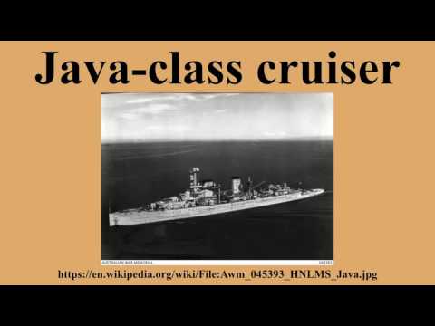 Java-class cruiser