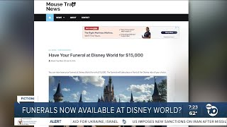Fact or Fiction: Funerals now available at Disney World