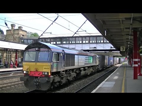 DRS 66430. 4S44 Modal. Lancaster Station. 03/06/13