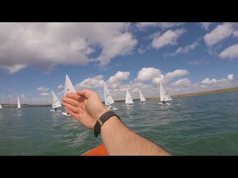 Angles too big when gybing!  Laser Masters Session 13/05/2018