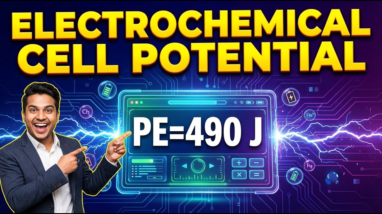 Electrochemical Cell Potential Interactive Calculator