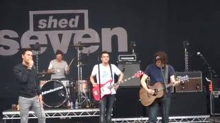 Shed Seven feat. Chris Helme  - High Hopes  (Live in Leeds, Millenium Square 24th July 2016)