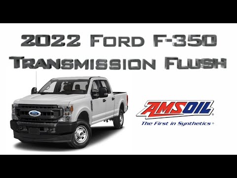 2022 Ford F-350 Model 10R140 Transmission Filter Change and flush procedure