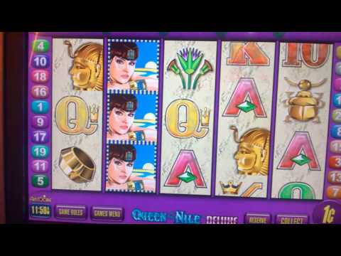 5 pyramid win Queen of the Nile pokie W00T!!!!