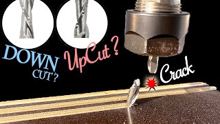 Upcut? | Downcut? | Holzfräser im Test bis zur Zerstörung