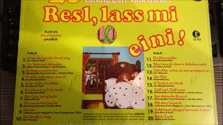 20  sündig gute volkslieder  RESL LASS MI EIN 20 titel  1982