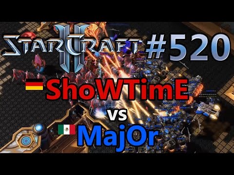 ShoWTimE (P) vs MajOr (T) | NationWars IV | Deutschland vs Mexiko | Starcraft 2: Replay-Cast #520