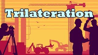 What is Trilateration technique in surveying? // Trilateration surveying //