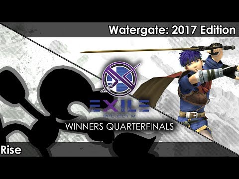 Project M: Rise (Game&Watch) V Watergate: 2017 Edition (Ike) - Exile 89 Tournament SSBPM