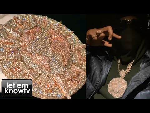 Rapper Bankboy Tae Got This Crazy Diamond Piece From Avianne Jewelers | Pure Jewelers