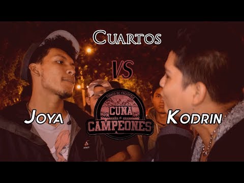 JOYA vs KODRIN - Cuartos - CUNA DE CAMPEONES Audicion "COLECTIVO KENEDY"