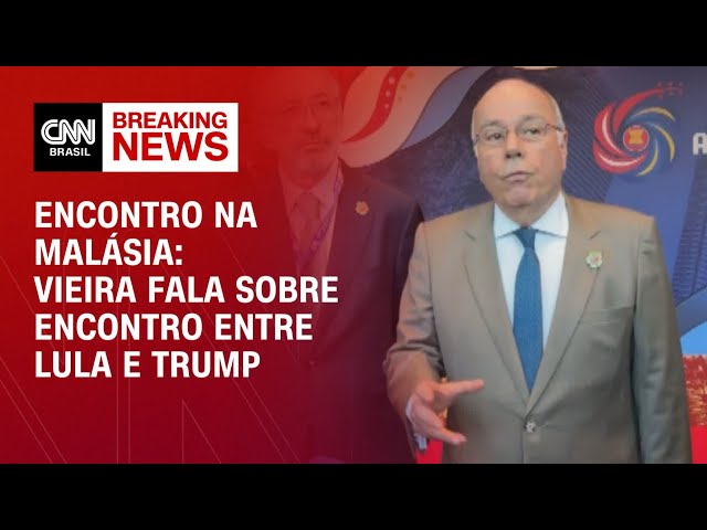 Mauro Vieira detalha reunião entre Lula e Trump | CNN NEWSROOM