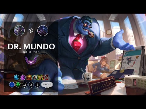 Dr. Mundo Top vs Jax - EUW Master Patch 12.19
