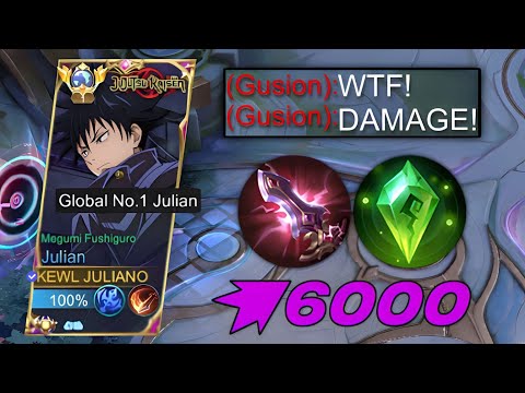 WTF! NEW META JULIAN BUG DAMAGE😱  ( julian best build 2023 )