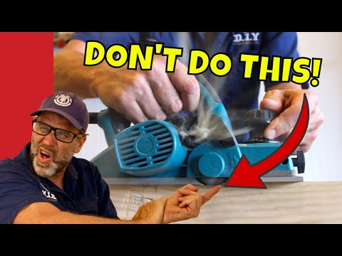 BEGINNERS Guide to Using an Electric Planer.