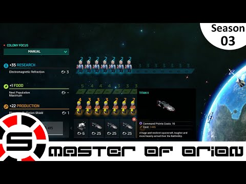 Let's Play: Master of Orion (EA) ~ S03 E16 ~ Road to Titans!
