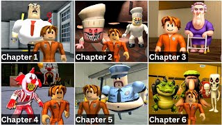 Obby Chapters Escape Barry - Chapter 1,2,3,4,5,6 - Gameplay Walkthrough Part 13 (Android, iOS)