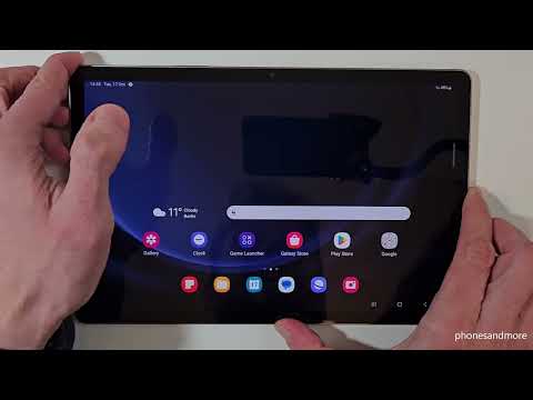 Samsung Galaxy Tab S9 FE: How to turn off the tablet? And how to set up the Power Button?
