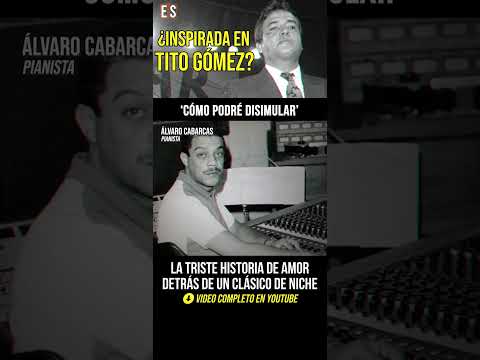 Tito Gómez: ¿Qué significó ‘Cómo podré disimular’ en su carrera? Video completo en la descripción