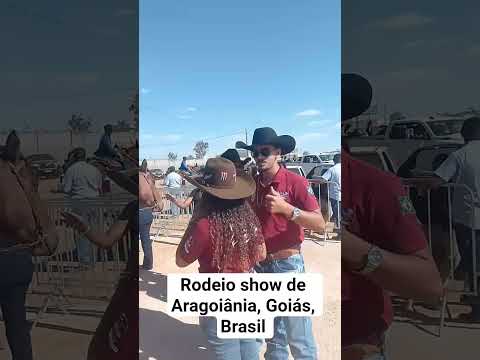 Neste final de semana, foi realizado o #aragoianiarodeioshow em #Aragoiânia City, Goiás, Brasil