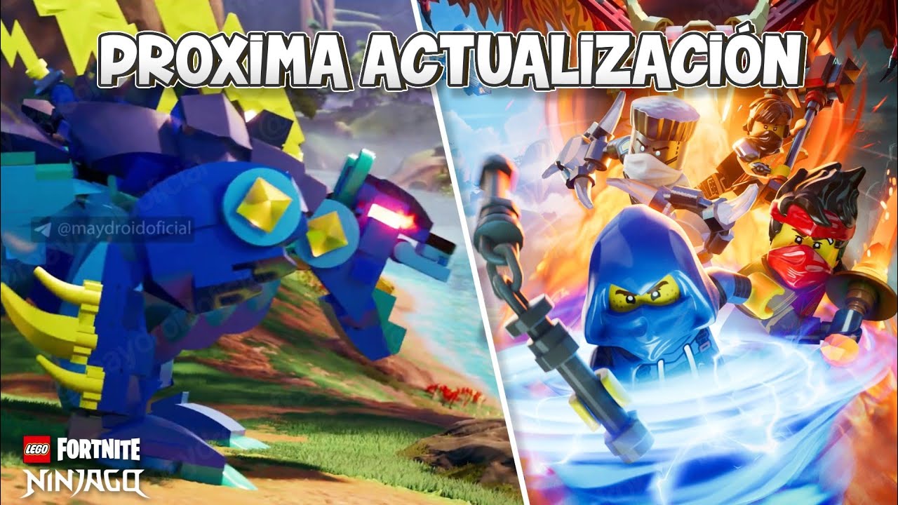 😱 Lo Que DEBES HACER Antes de la Actualización NINJAGO en LEGO Fortnite (NO PIERDAS TUS COSAS)