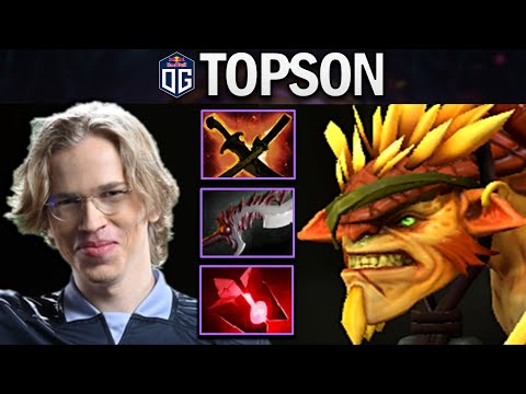 OG.TOPSON SMURF BRISTLEBACK WITH SNY-ABYSSAL - DOTA 2 7.28 GAMEPLAY