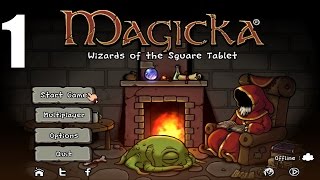 Magicka: Wizards of the Square Tablet Co-op - Прохождение Часть 1
