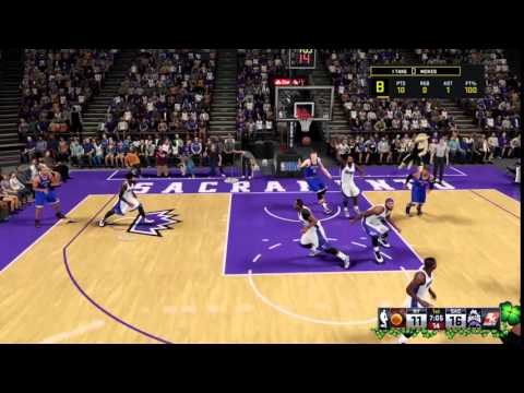 NBA 2K16 Making Kristaps Porzingis look like a bitch