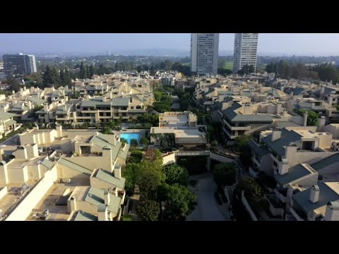 Giant penthouse condo in Century City, CA: award-winning interior designer and panoramic views