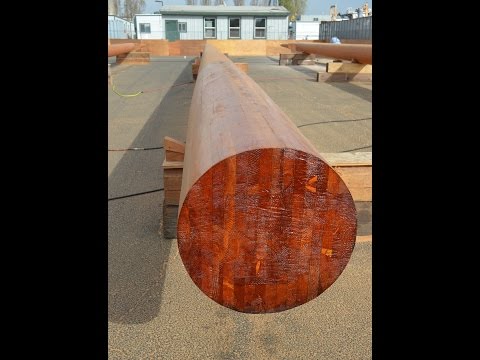 Stepping the Mizzen Mast on Lumber Schooner CA Thayer