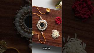 How to make handmade rakhi at home Diy rakhi making ideas rakhi craft #homemaderakhi #rakhimaking