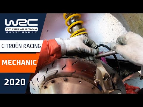 WRC Insights - Citroën Racing mechanic at work!