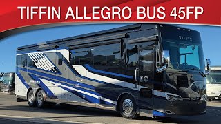 A preview image of the linked video showcasing 2023 Tiffin Allegro Bus 45FP