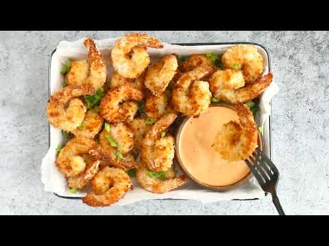 Panko Breaded Shrimp in Air Fryer