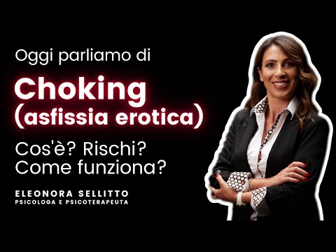 🤭 Asfissia erotica - Il Choking cos'è? rischi? 🤭