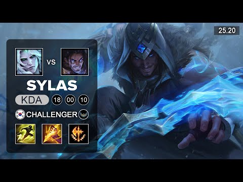 Sylas vs Viego Jungle - KR Challenger - Patch 25.20 Season 15
