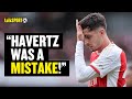 FRUSTRATED Arsenal Fan BLAMES Mikel Arteta For Playing Kai Havertz In The Wrong Position 😤