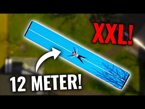 Unpack the XXL 12-meter-long Airtrack!😍 with Dima - Itsmisabell