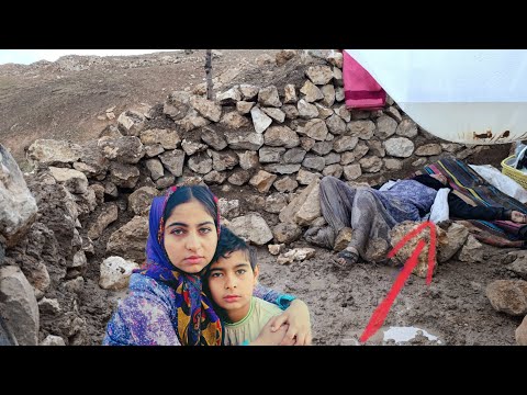 Rescuing Tina, the Nomadic Girl, from Under the Rocks in a Fierce Storm