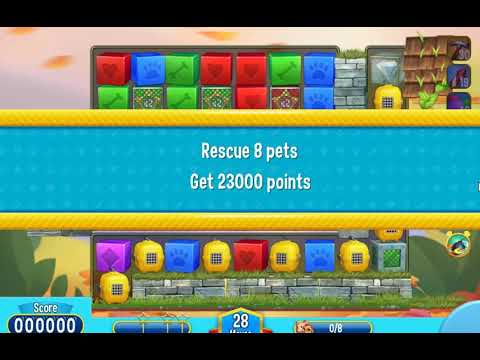 Pet Rescue Saga Level 224 - No Boosters