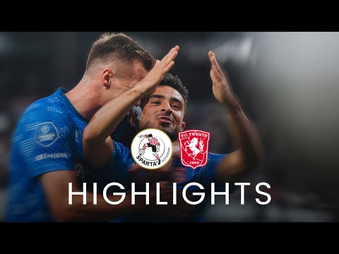 Wonderschone treffers in vijfklapper tegen Sparta | Sparta R. - FC Twente (20-09-2025) | Highlights