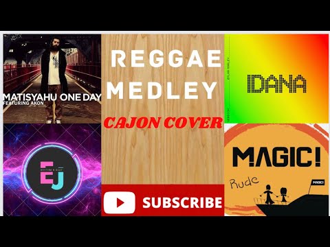 Reggae Songs Medley | Cajon Drum Cover #cajoncover #reggae