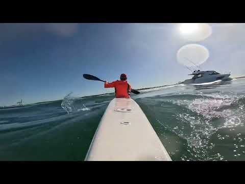 Nice day out - Epic V10L & Fenn Bluefin S surfskis