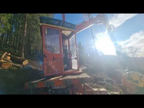 Seilgerät für eine bodenschonende Holzernte im steilen Gelände