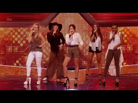 The X Factor UK 2015 S12E11 6 Chair Challenge - Groups - Mon Amie Full Clip