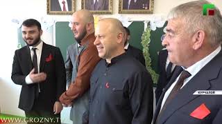 В Курчалое открылась новая школа на 720 мест